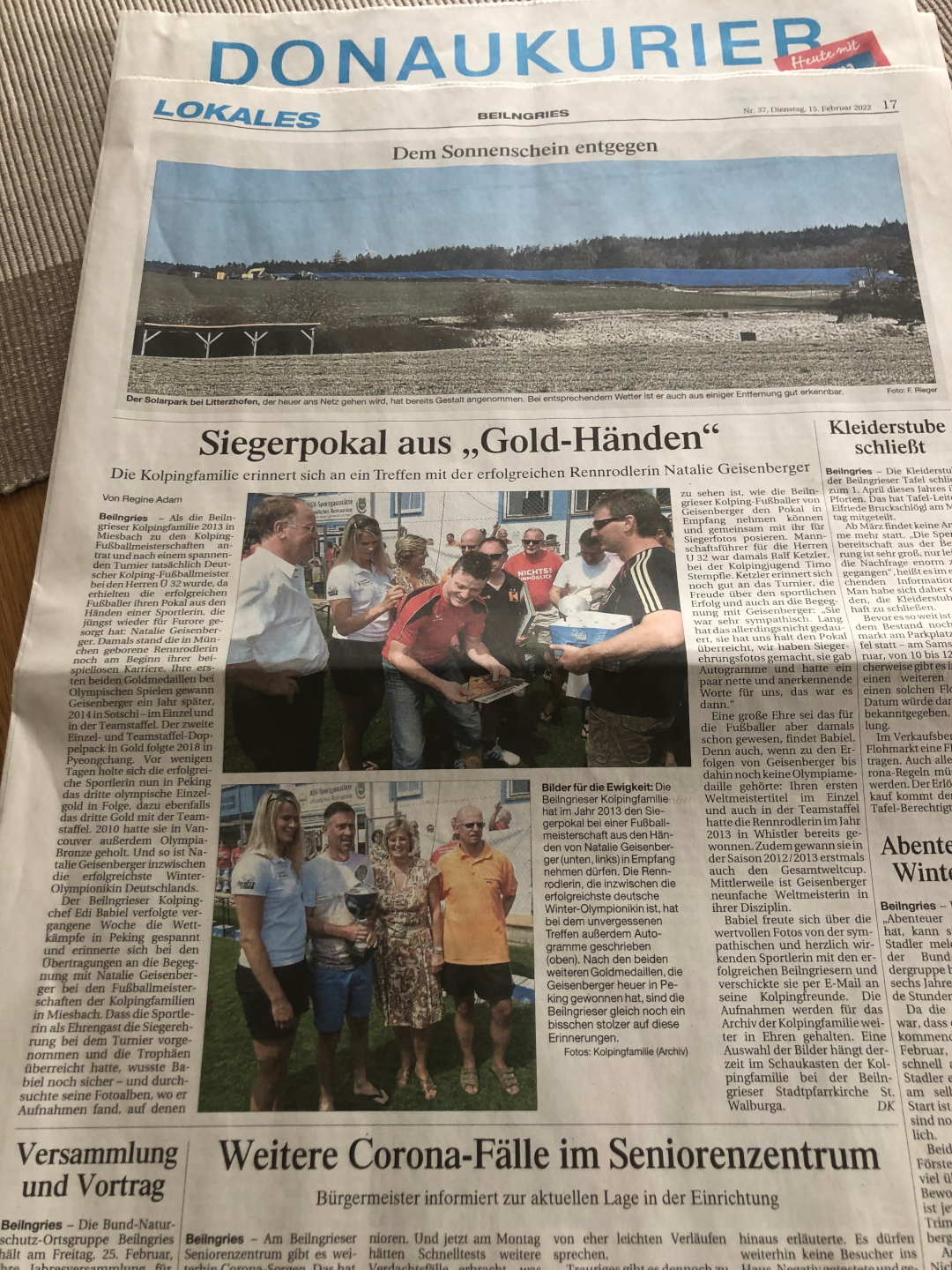 K Fuball 2013 Siegerehrung